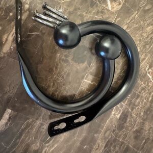 Set of 2 Levelor Decorative Curtain Holdbacks oil rubbed bronze